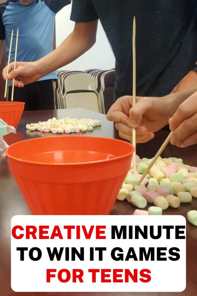 Creative Minute to Win It Games for Teens