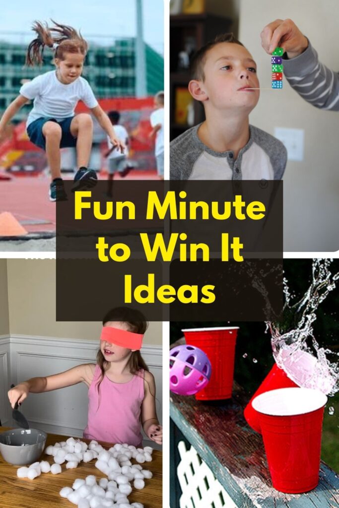 Fun Minute to Win It Ideas