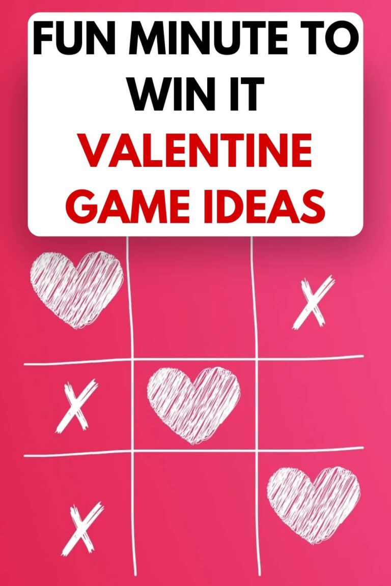 Fun Minute to Win It Valentine Game Ideas