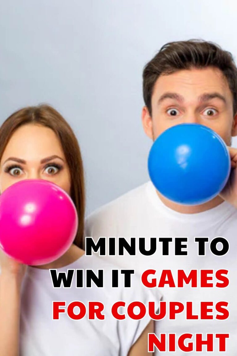 Minute to Win It Games for Couples Night