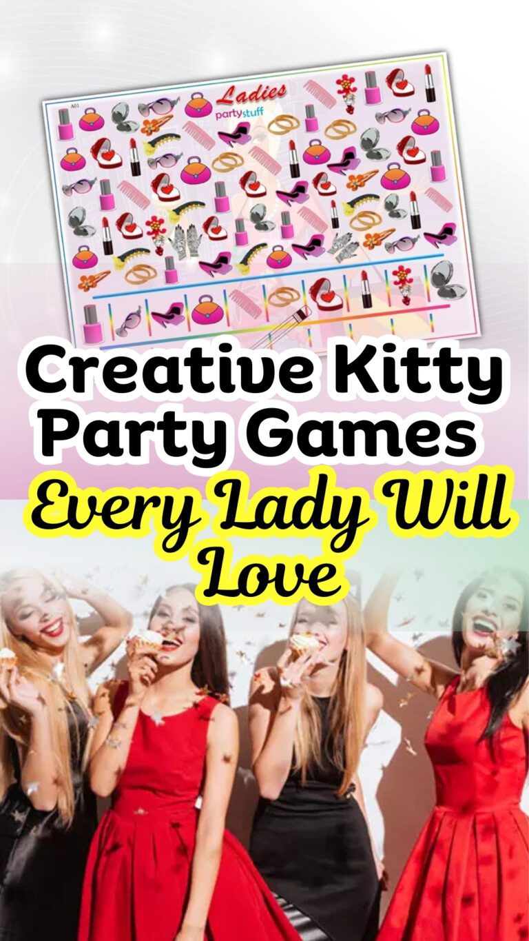 Creative Kitty Party Games Every Lady Will Love