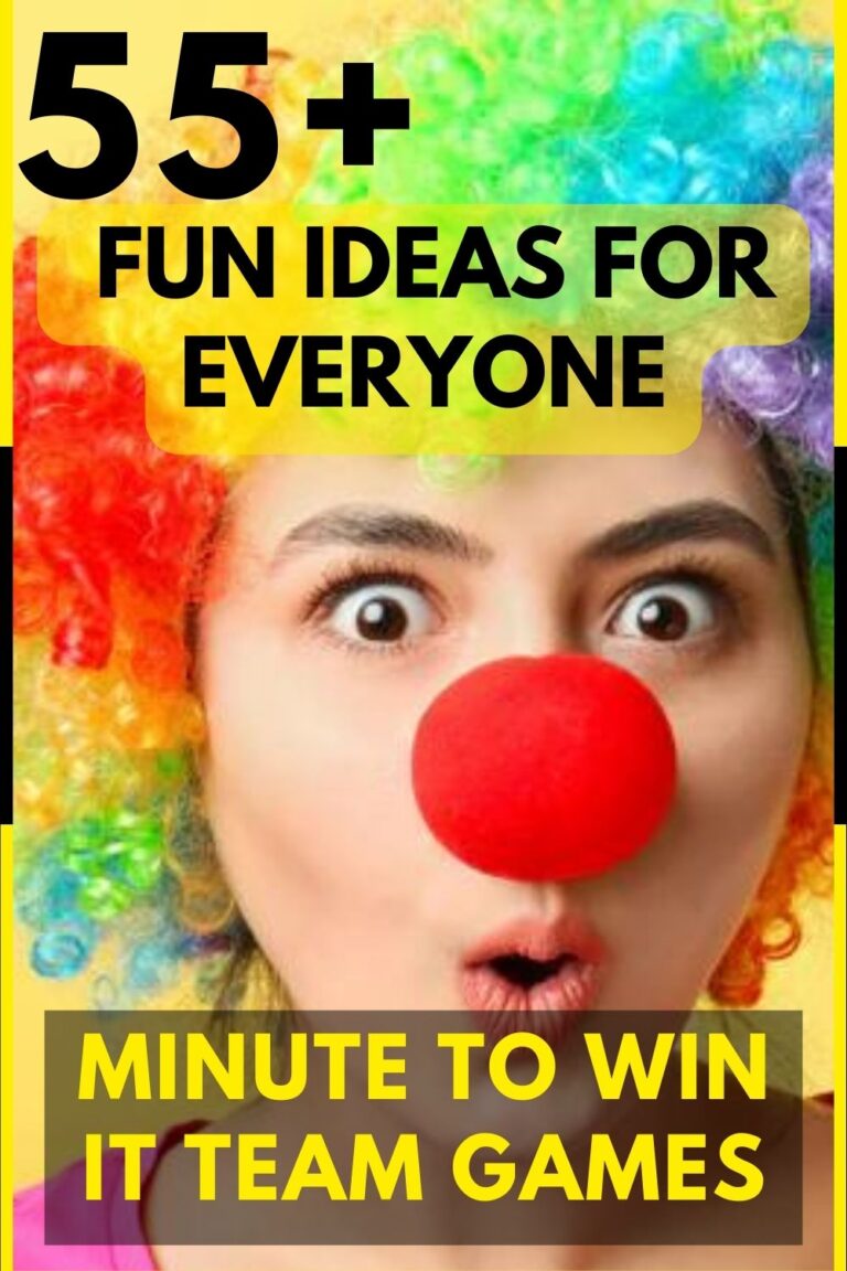 Minute to Win It Team Games