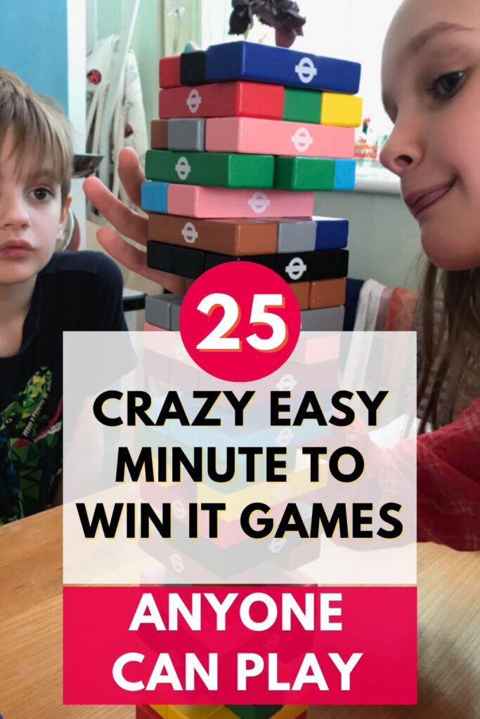 25 Crazy Easy Minute to Win It Games Anyone Can Play