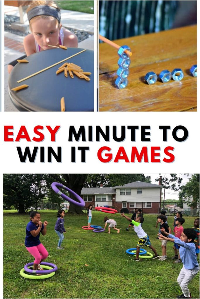 Easy Minute to Win It Games