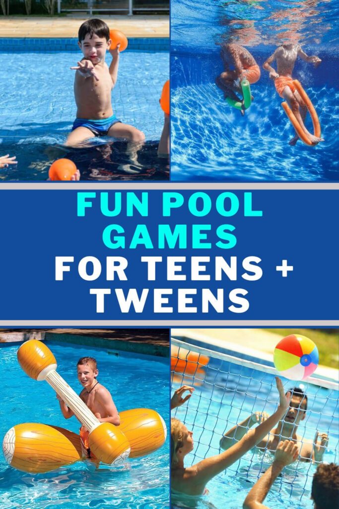 Fun Pool Games for Teens + Tweens