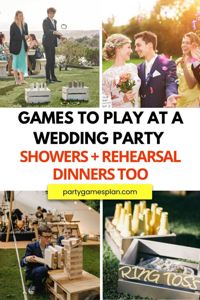 Games to Play at a Wedding Party Showers + Rehearsal Dinners Too