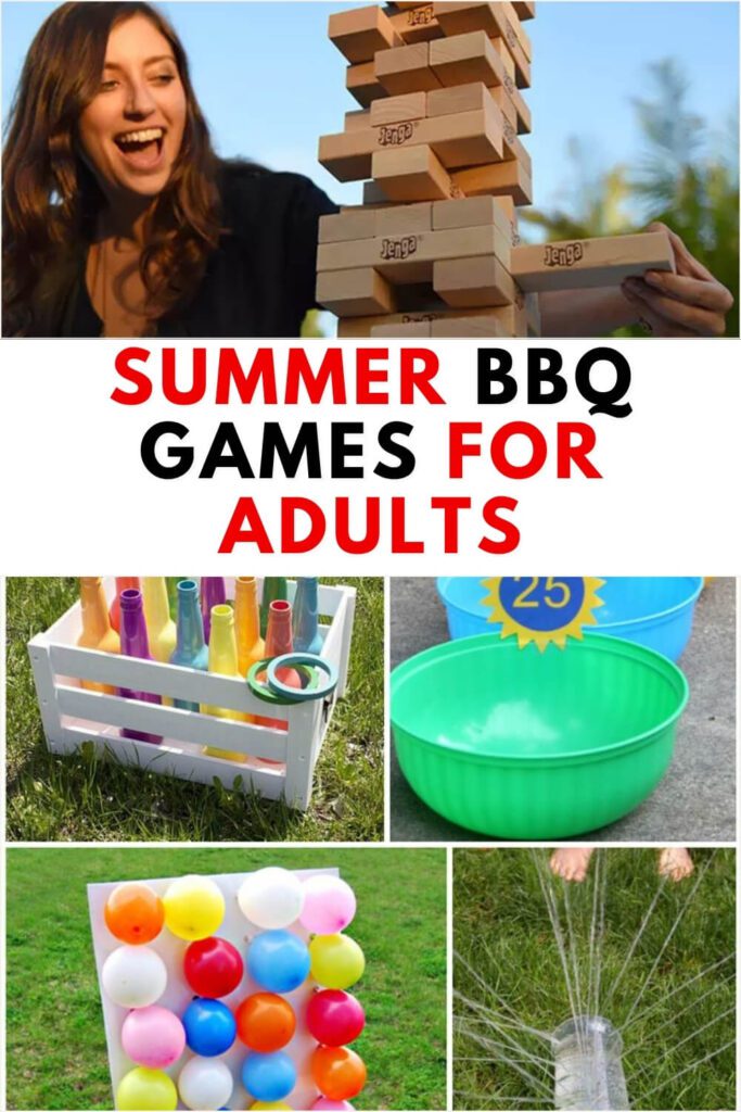 Summer BBQ Games for Adults