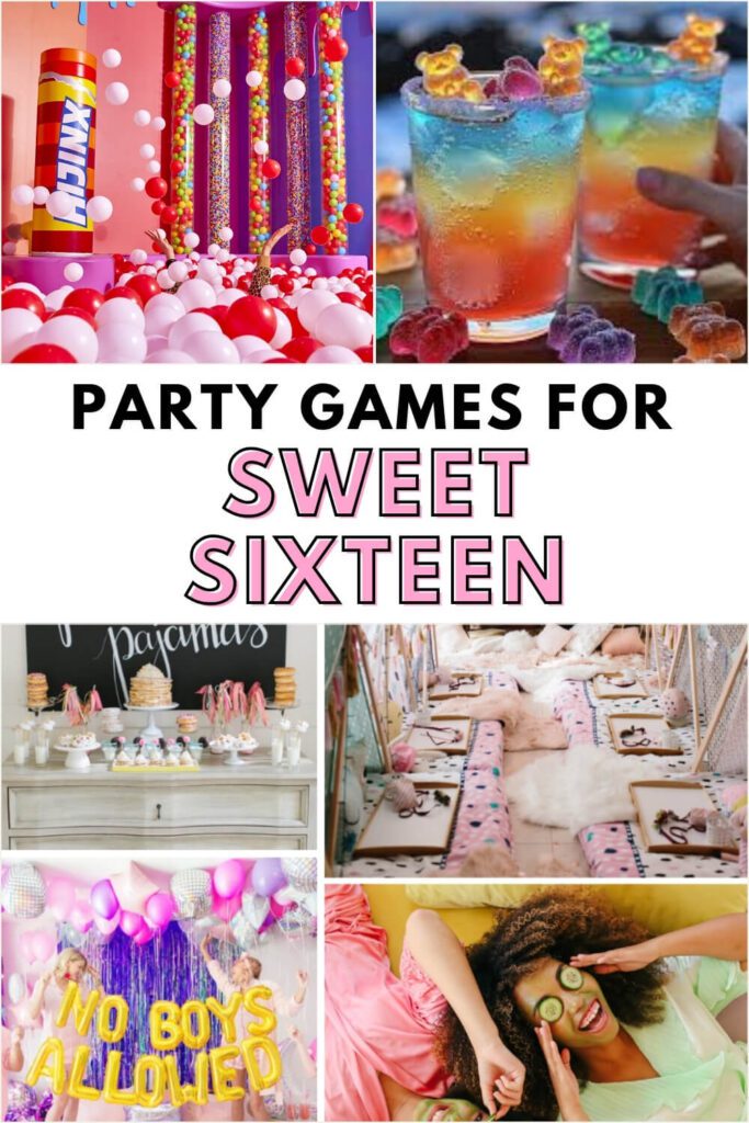 party games for sweet sixteen