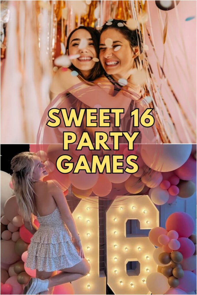 sweet 16 party games