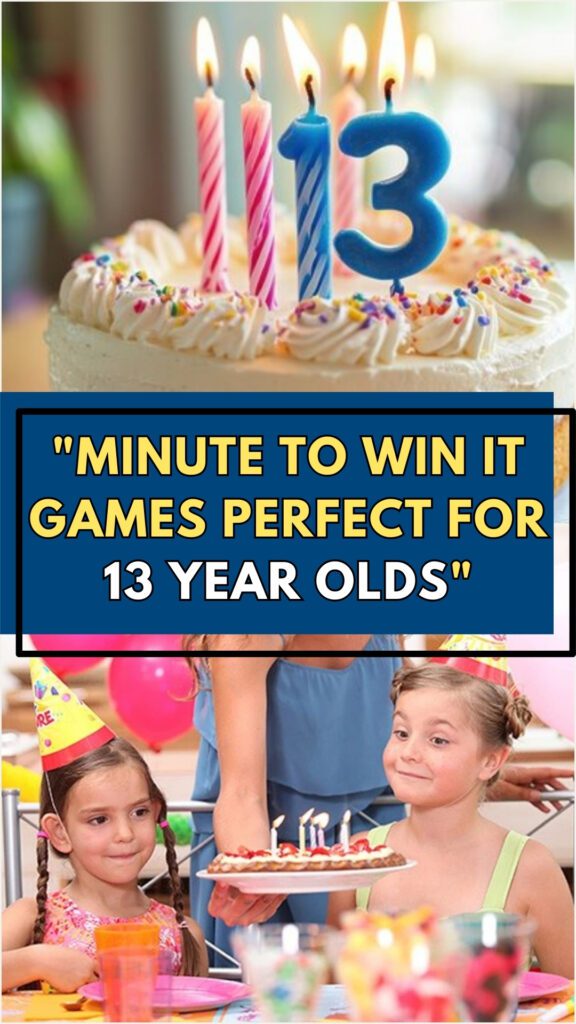 Minute to Win It Games Perfect for 13 Year Olds