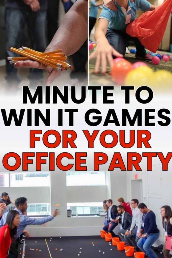 Minute to Win It Games for Your Office Party