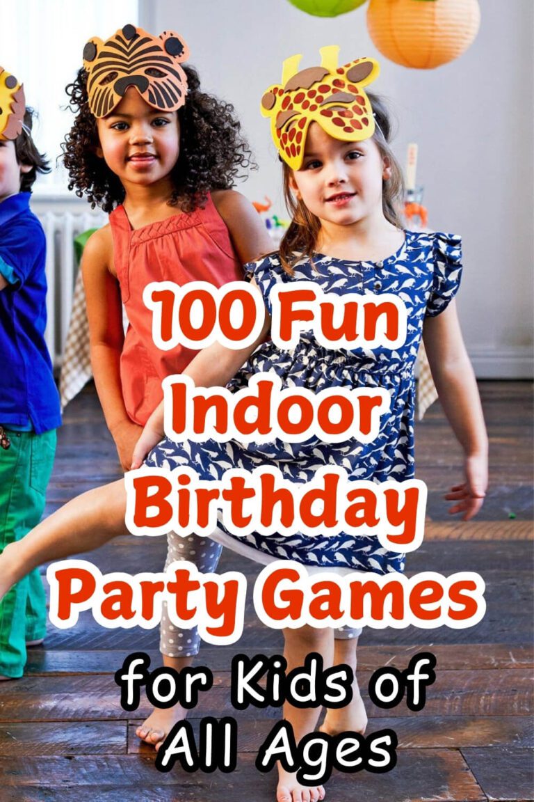 100 Fun Indoor Birthday Party Games for Kids of All Ages