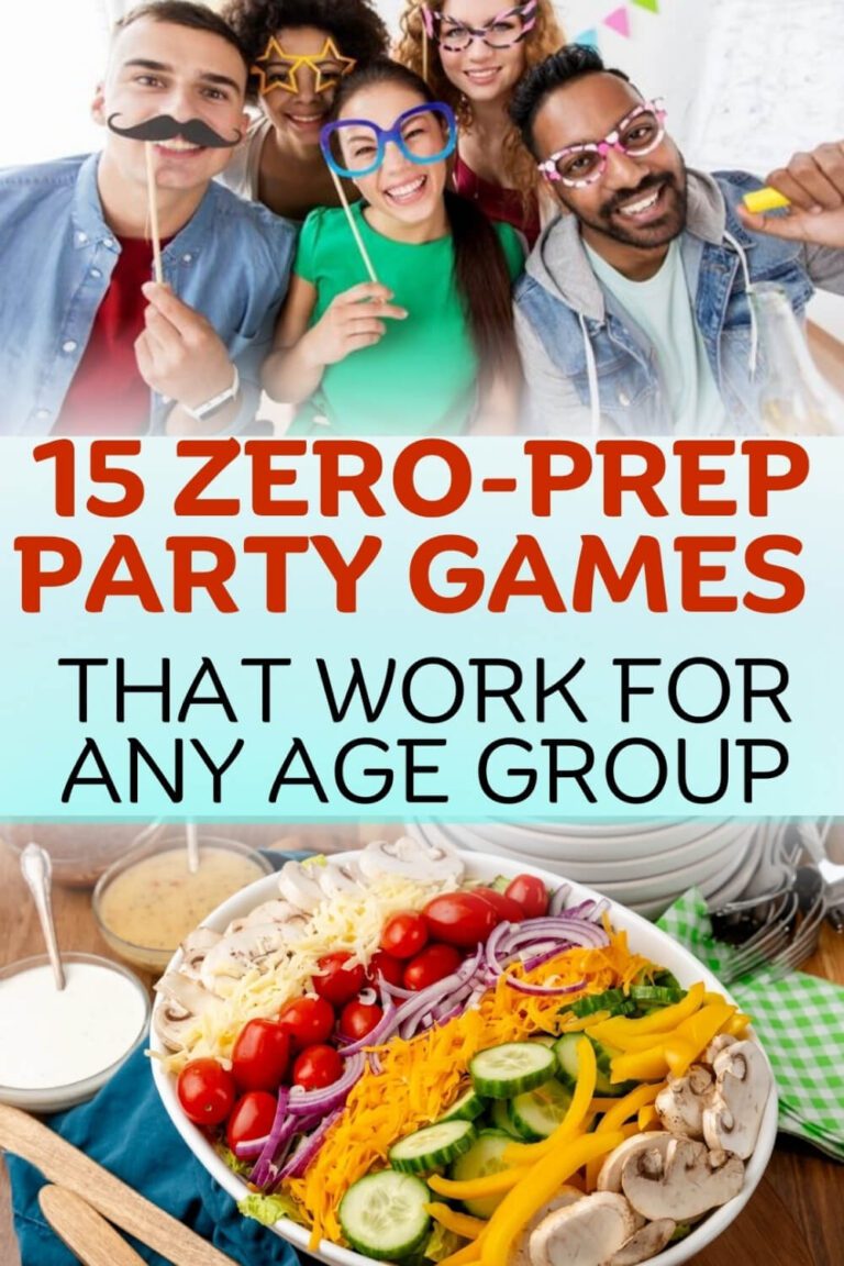 15 Zero-Prep Party Games That Work for ANY Age Group