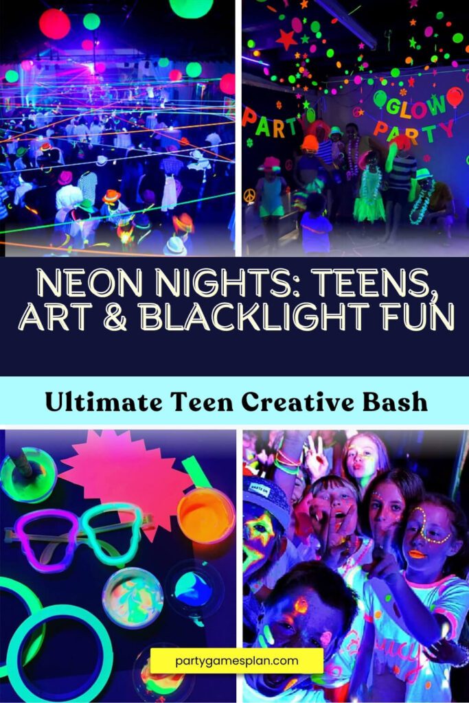 Neon Nights_ Teens, Art & Blacklight Fun _ Ultimate Teen Creative Bash