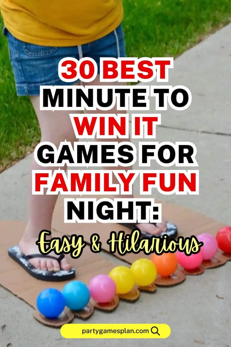 30 Best Minute to Win It Games for Family Fun Night_ Easy & Hilarious