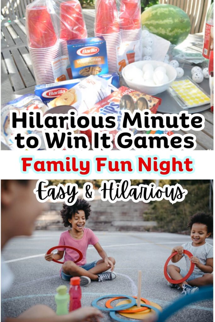 Hilarious Minute to Win It Games That Will Make Your Family Night Unforgettable