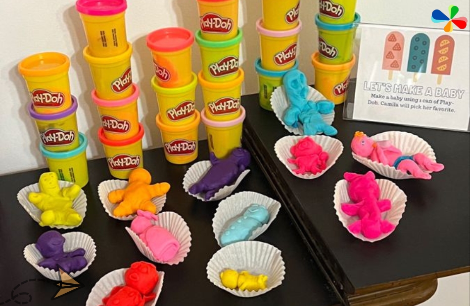 Play-Doh Baby Shower Game Fun, Interactive and Easy!