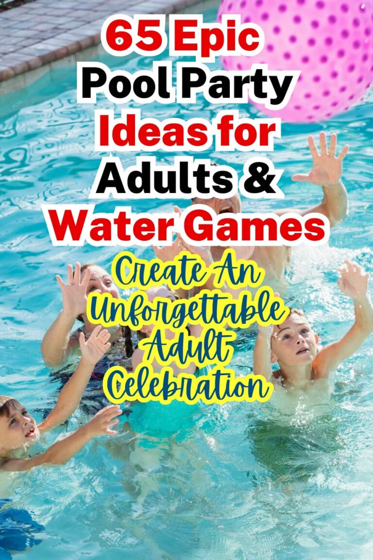 65 Epic Pool Party Ideas for Adults & Water Games