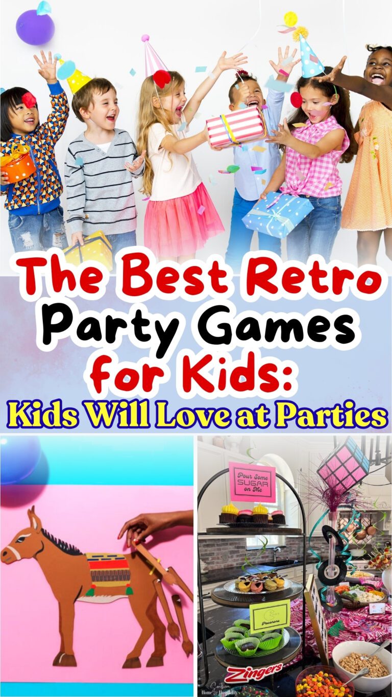 The Best Retro Party Games for Kids Kids Will Love at Parties