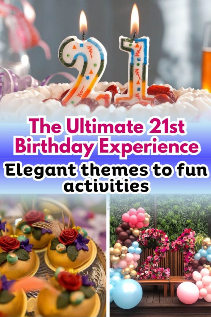 The Ultimate 21st Birthday Experience _ Elegant themes to fun activities