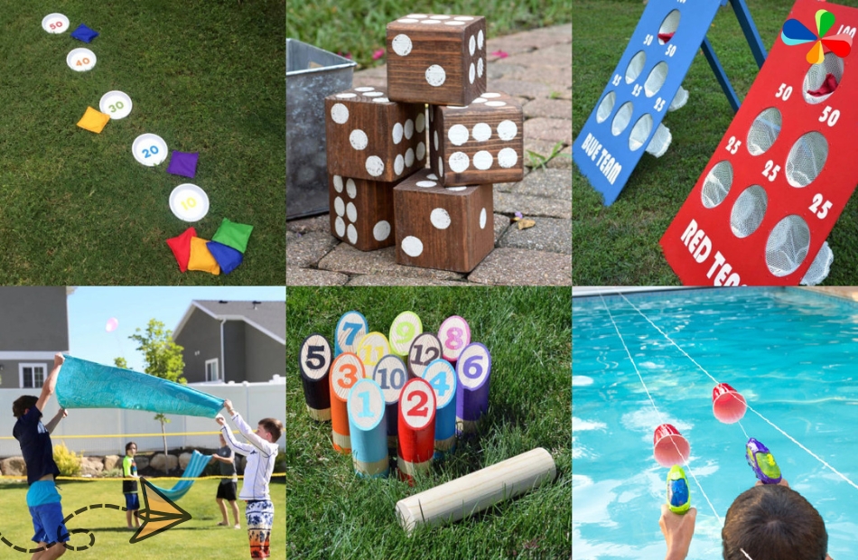 Creative DIY Backyard Games