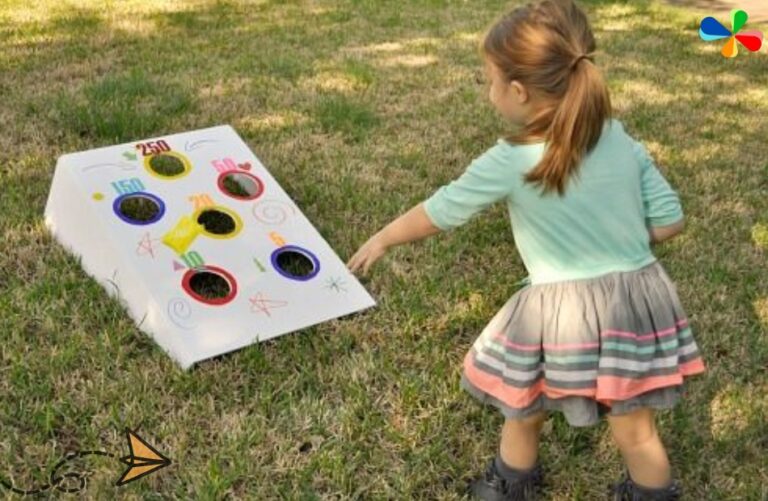 DIY Backyard Bean Bag Toss Game