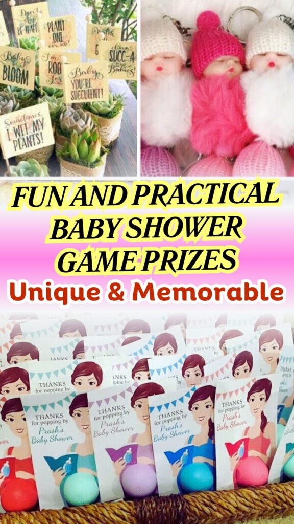 Fun and Practical Baby Shower Game Prizes