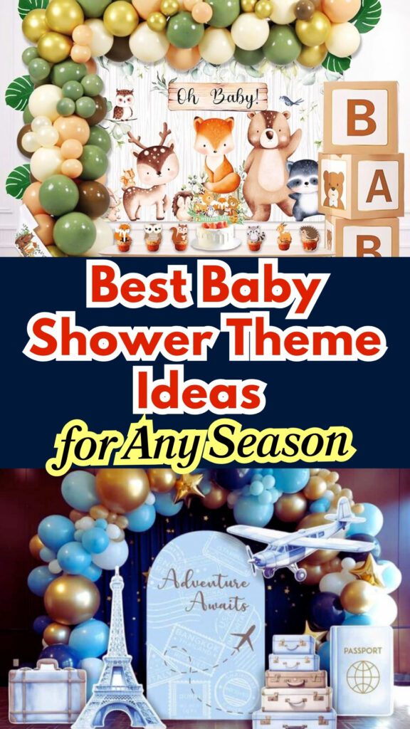 Best Baby Shower Theme Ideas for Any Season