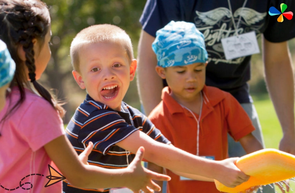 Fun Summer Relay Race