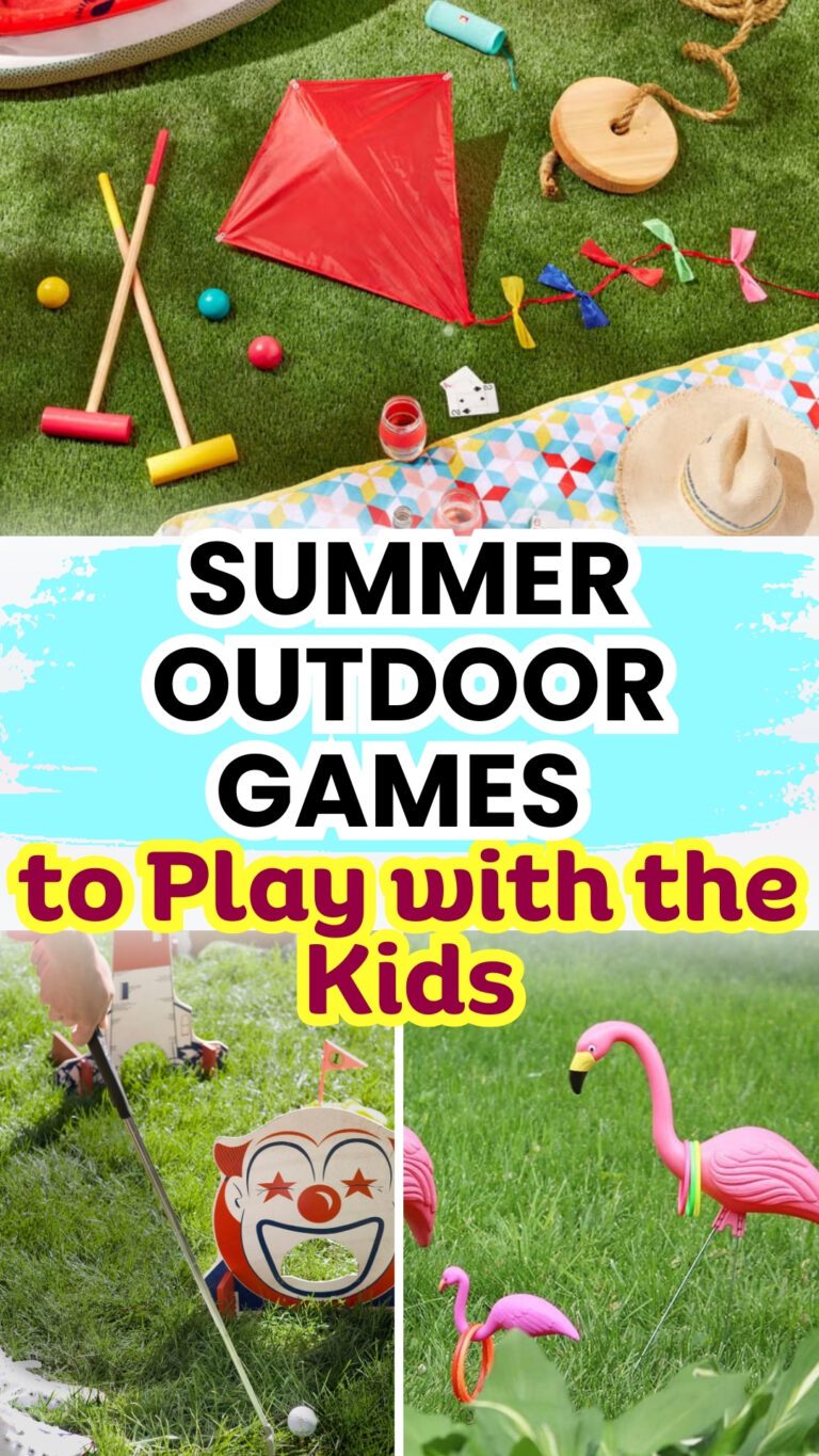 Summer Outdoor Games to Play with the Kids
