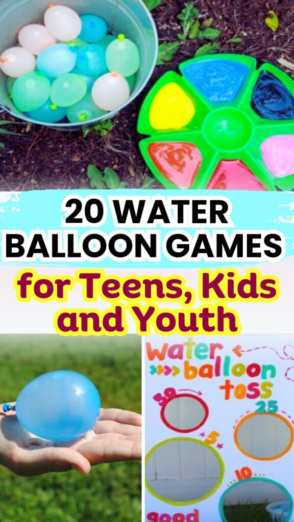 20 Water Balloon Games for Teens, Kids and Youth