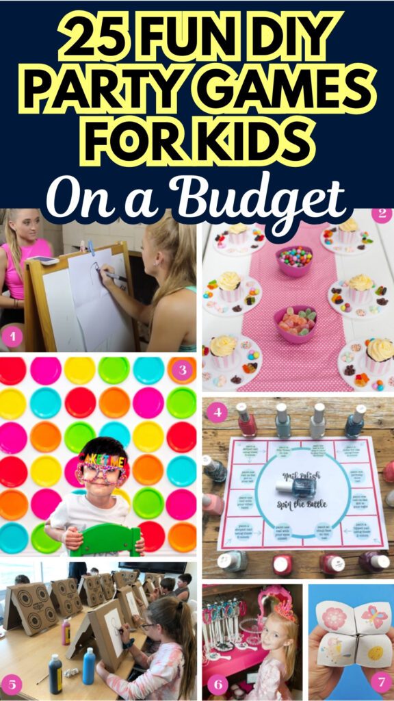 25 Fun DIY Party Games for Kids on a Budget