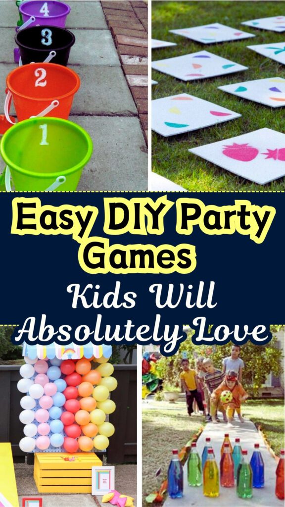 Easy DIY Party Games Kids Will Absolutely Love