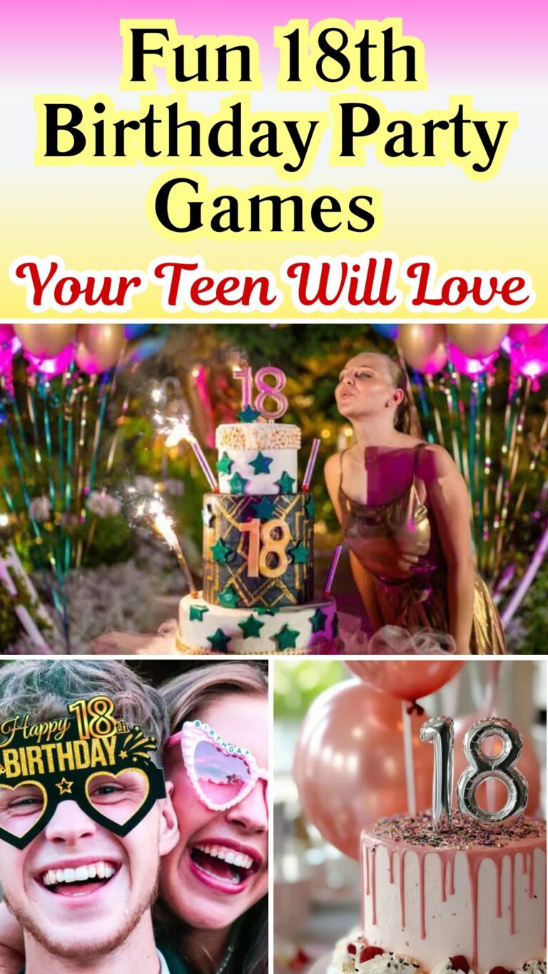 Fun 18th Birthday Party Games Your Teen Will Love