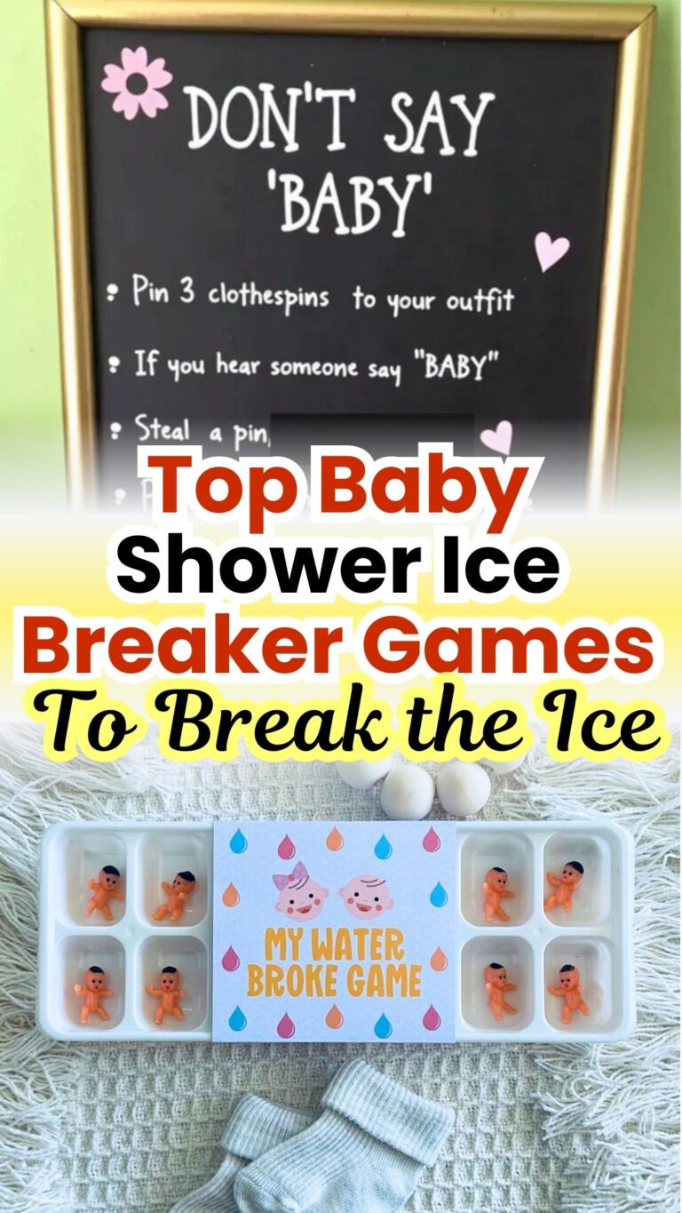 Top Baby Shower Ice Breaker Games to Break the Ice